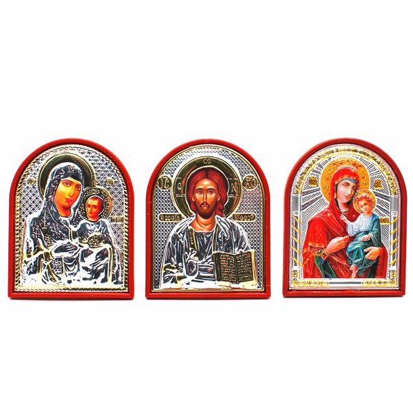

orthodox icon church utensils lod jesus/virgin mary icon