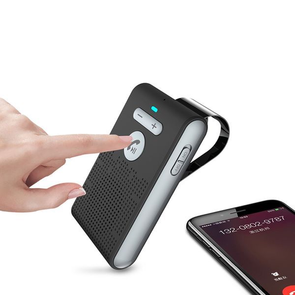 

multifunctional bluetooth aux wireless bluetooth car handsspeaker manos libres speaker car kit with usb charger