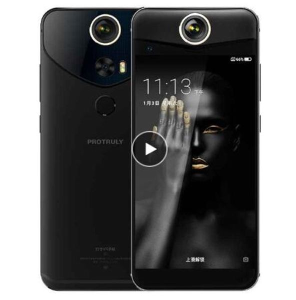 

original protruly v10s 360 degree 3d vr 4g lte mobile phone octa core android 7.1 5.5" fhd 4gb ram 64gb rom nfc fingerprint 16mp