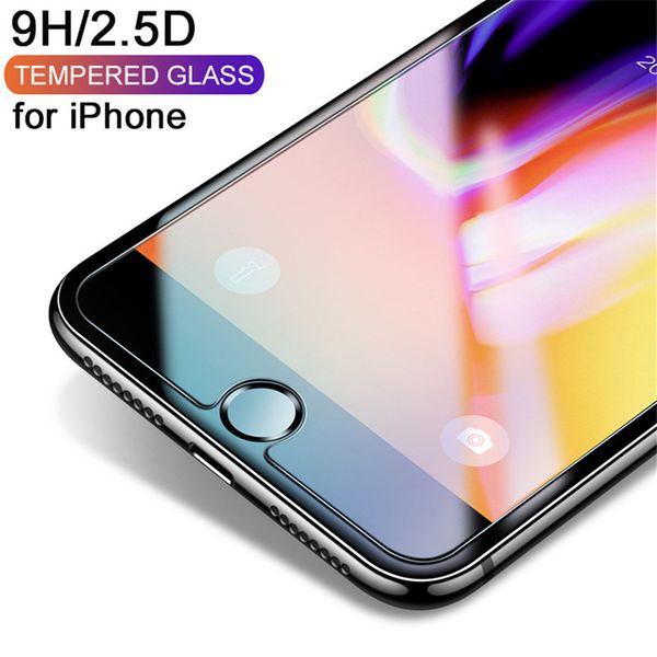 

Screen protector for iphone 11 pro max 9h tempered gla for iphone 6 7 8 plu protector film 0 33mm with paper box