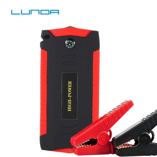 

82800mwh high power car jump starter 12v portable starting device power bank car charger for battery buster 4 usb