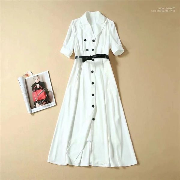 

dress fashion short sleeve v neck waist famale dress womens summer designer solid color shirt, Black;gray