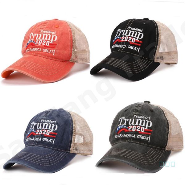

trump 2020 maga campaign election mesh cap adjustable baseball caps keep america great 2020 hat casual summer beach ball sun hat new a6406, Yellow