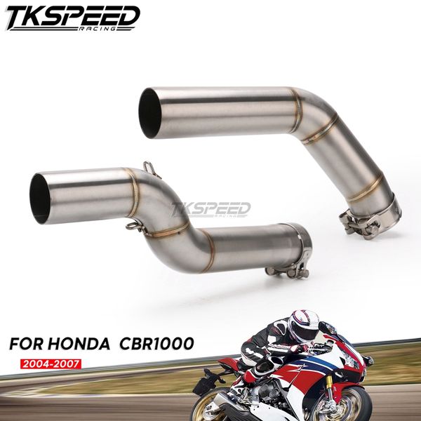 

for cbr 1000 cbr1000 04 -07 motorcycle exhaust motor muffler middle link pipe motorcycle connection pipe exhaust