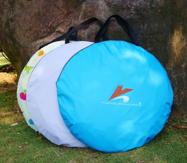 

2-3 person use 130*130*105cm ultralight pop up speed open camping tent beach tent automatic sun screen foldable fishing tent