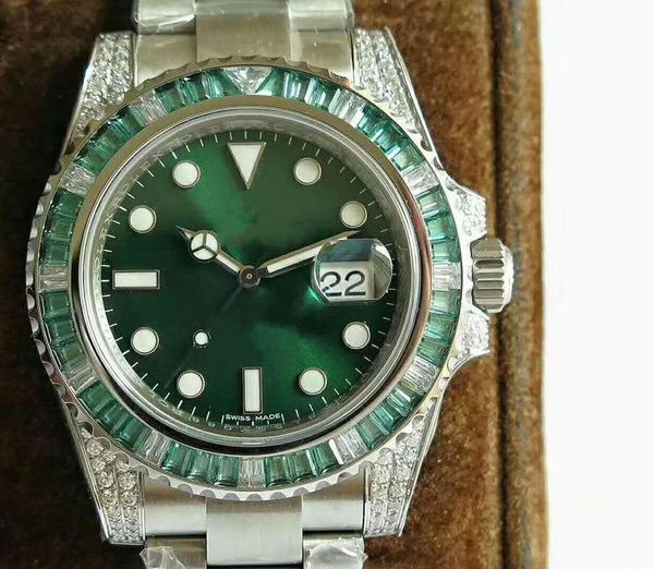 

2018 высокое качество роскошные мужские часы с бриллиантами автоматическое движен