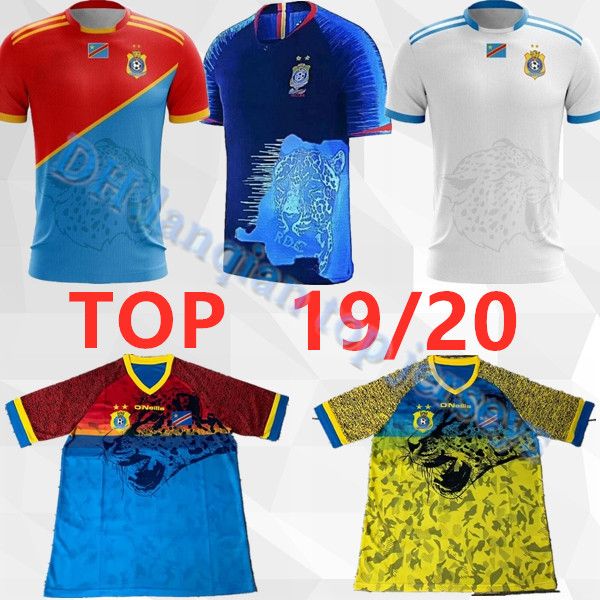 

2019 congo occer jer ey 19 20 home blue away m nkounkou h lakolo j makie e b oba i occer hirt congo national team football uniform