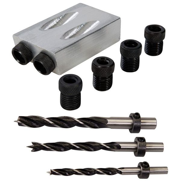 

15 degree woodwork guide oblique hole positioner 6/8/10mm woodwork locator tools