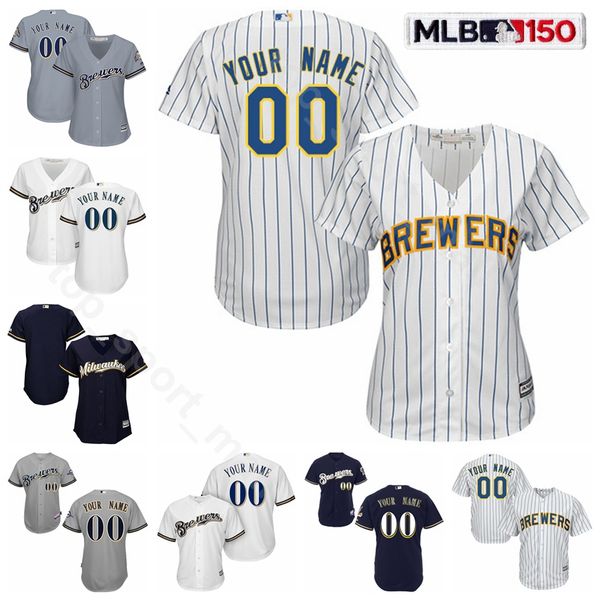 

Man Woman Youth Brewers Jersey Baseball Lorenzo Cain Jesus Aguilar Orlando Arcia Yasmani Grandal Ben Gamel Ryan Braun Robin Yount