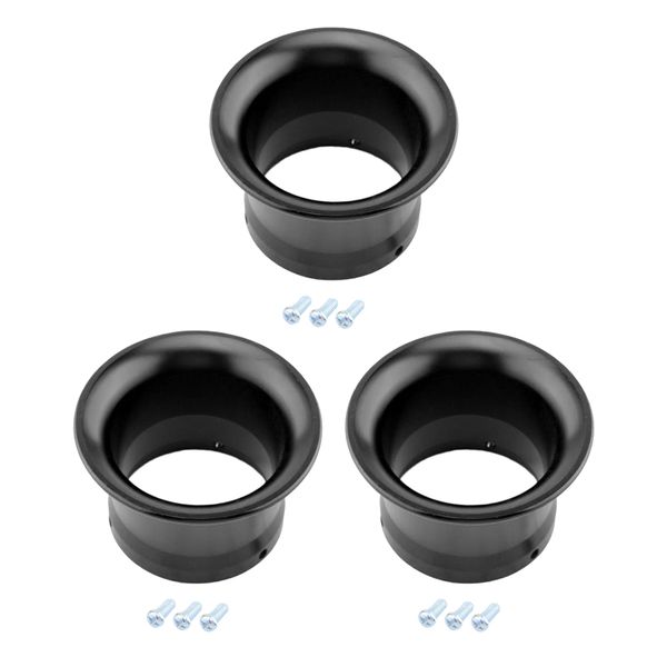 

3pcs 50mm velocity stack for pwk24 pwk26 pwk28 pwk30 carburetor intake 2 inch