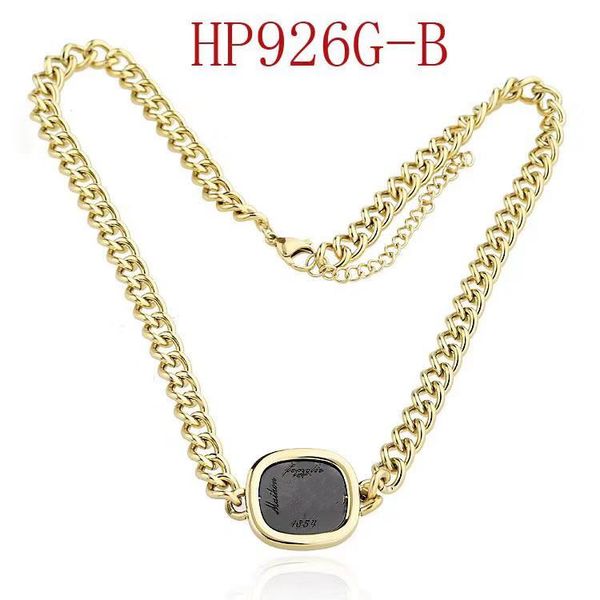 

luxury designer jewelry women necklace hip hop bling chains jewelry men iced out chains initial letter necklace thick stainless steel chains, Silver