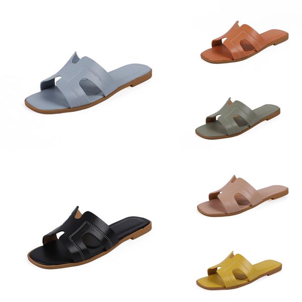 

2020 new summer pure color peep toes for women big size eur 35-42 pu fish mouth slippers 4 colors#352, Black