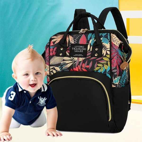 

Baby Both Shoulders Package Diaper Feeding Bottle Backpack Mommy Package Mummy Maternity Stroller Bag Nappy Storage Backpack