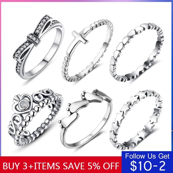 

2020 100% 925 sterling silver rings wholesale popular flower lucky rings for women jewelry making dorpshipping, Golden;silver