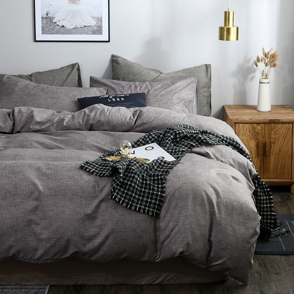 2019 Grey Bedding Sets Queen Size Bedding Set Comforter Duvet