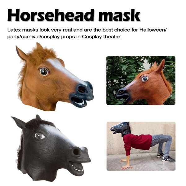

halloween horse head new year animal costume toys horse head mask new years mask animal costume toys party