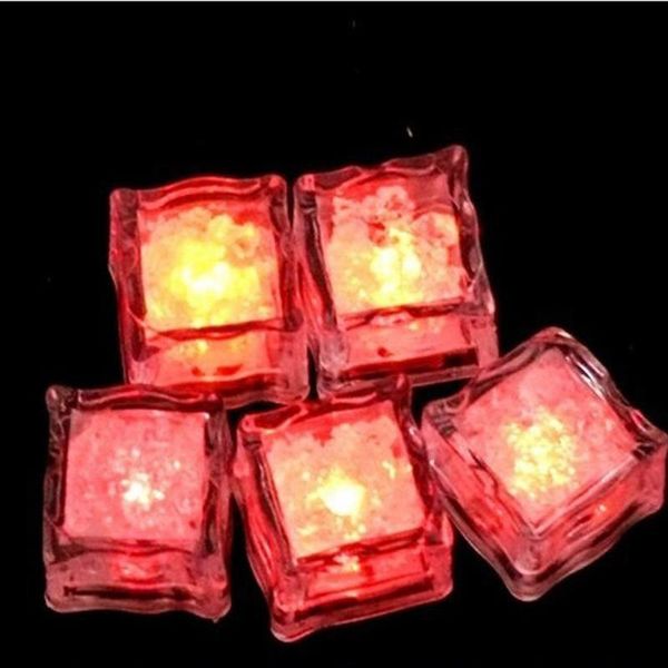 

diy colorful flash led ice cubes wedding festival decor party props luminous neon light christmas bar wine glass wedding party decorate