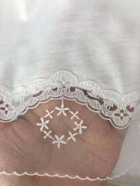 

women t-shirt 2018 spring and summer new lace lace stitching t-shirt, White