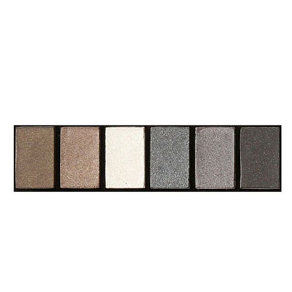 

six-color smoky eyeshadow makeup lasting service earth color system