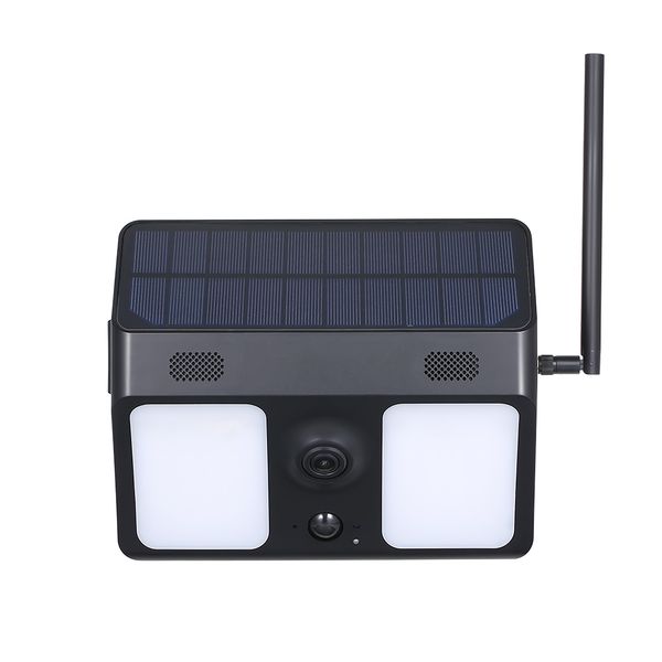 

1080p wall light surveillance cameras solar powered bat-tery security camera ip67 waterproof for garden patio yard courtyard path