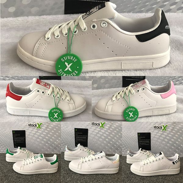 

men women designer shoes stan smith casual shoes ballet flats white black green lush red outdoor trainers light runner sneakers stockx