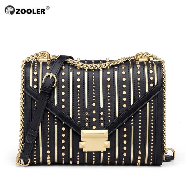 

zooler women cow leather hand bag 100% genuine leather bags small lady shoulder messenger bag bolsa feminina gh223