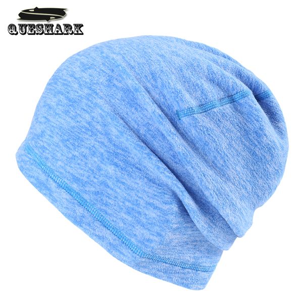 

outdoor sports winter thermal fleece warm ski hat earmuffs cycling cap windproof hiking riding snow cap men women knitted hat, Black