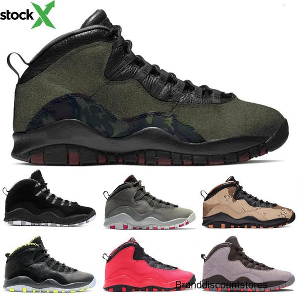

2020 men basketball shoes 10 10s desert camo retro cement tinker i m back chicago cool grey powder blue steel grey trainers sport sneakers