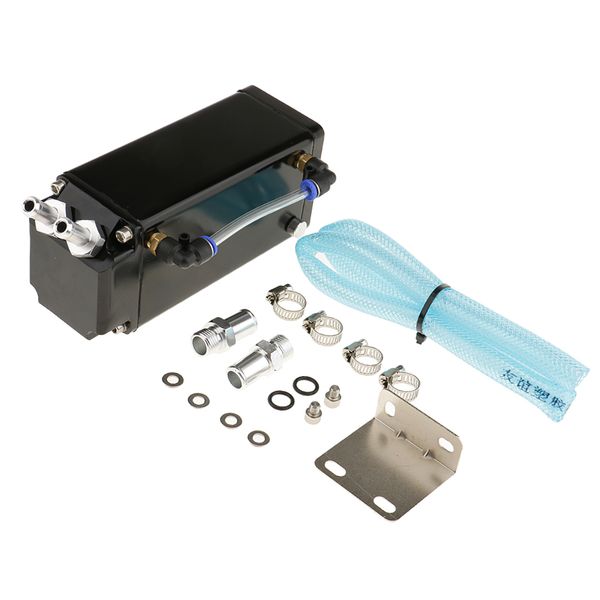 

cnc aluminum racing engine oil catch tank can turbo reservoir square 750ml