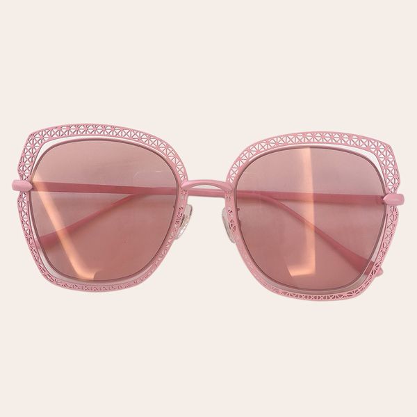 

metal frame gradient shades square sunglasses women 2019 vintage women fashion sun glasses oculos de sol uv400 0362, White;black