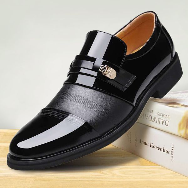 

jnngrior 2018 summer men hollow out men formal shoes microfiber leather quality shoe breathable shoes for business 39-48, Black
