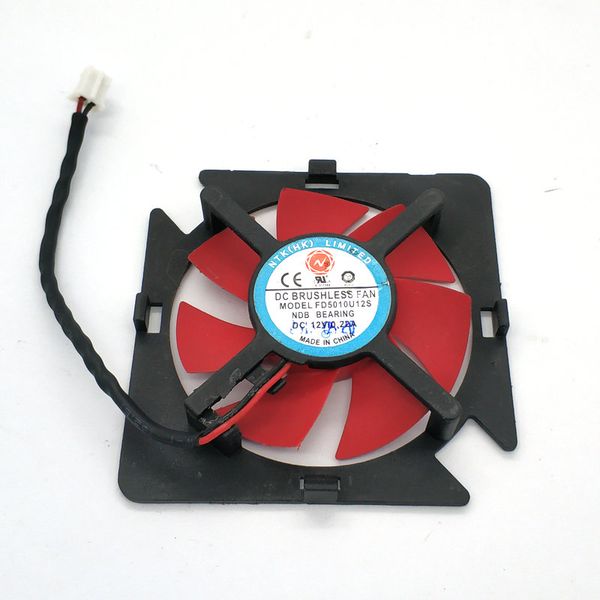 

original fd5010u12s 12v 0.22amp for hd7350 firepro 2270 ati graphics card cooler cooling fan