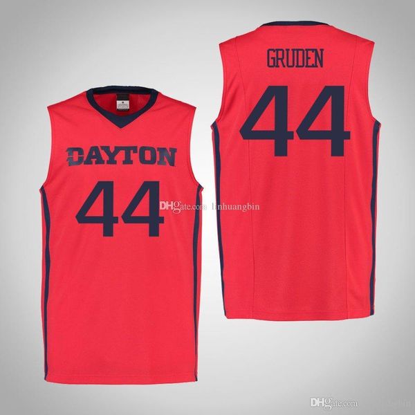 

joey gruden men's dayton flyers trey landers jack westerfield josh cunningham joey gruden red black stitched college basketball jersey