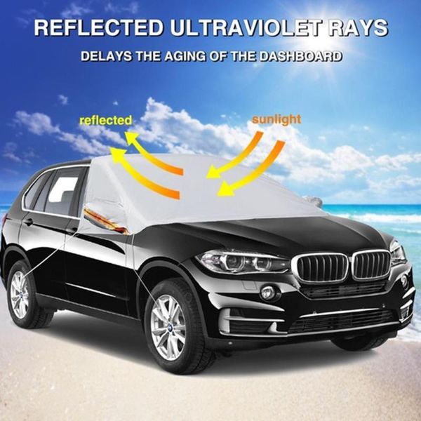 

winter waterproof car covers car windshield cover thickening anti-frost outdoor snow glass snow cover outdoor auto accessory