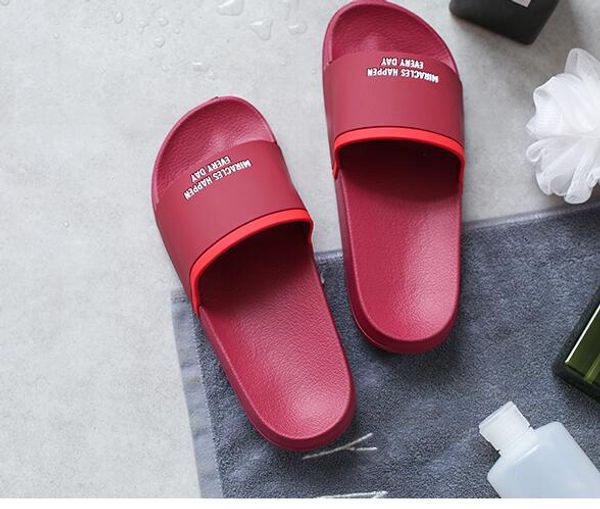 

2018 22 men slipper lightweight trendy purple white black trendy men shoes waterproof shipping cs03