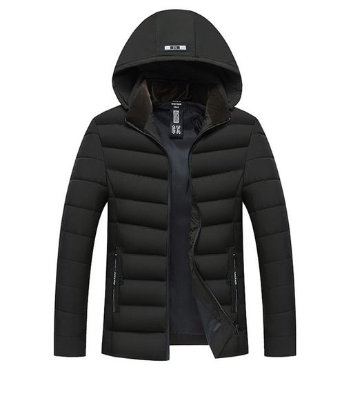

winter mens designer веѬда вниз вколз  капоном мђжкие веѬн одежда мђжка  дл Black