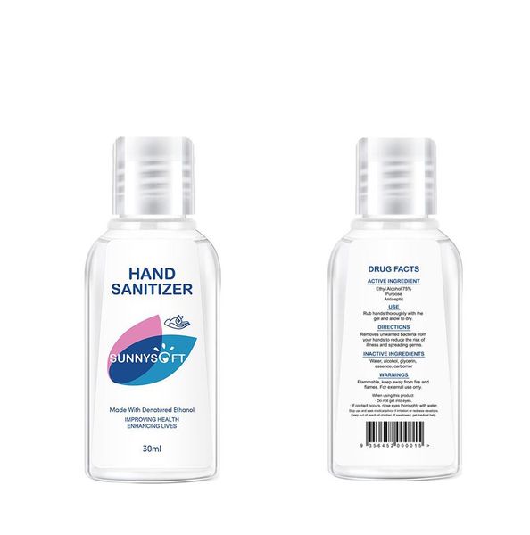 

sunnysoft hand sanitizer 30ml australia improving health enhancing lives no rinse hand sanitizer disinfection hand soaps mma3306-b