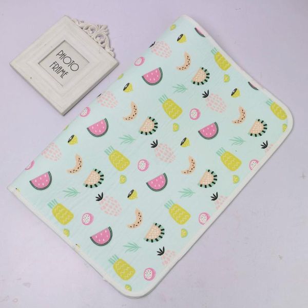 

baby changing mat portable washable waterproof mattress children game floor mats reusable stroller travel pad diaper 30*45 cm