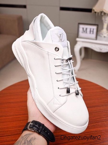 

2020 shoes for men white black casual male cheap, Black;red