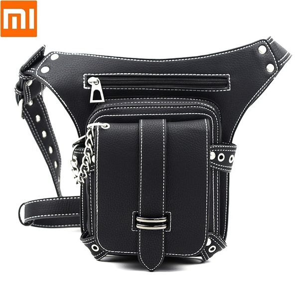 

women's fashion trends motorcycle bag multifunctional shoulder crossbody retro belt bag outdoor travel pu leather