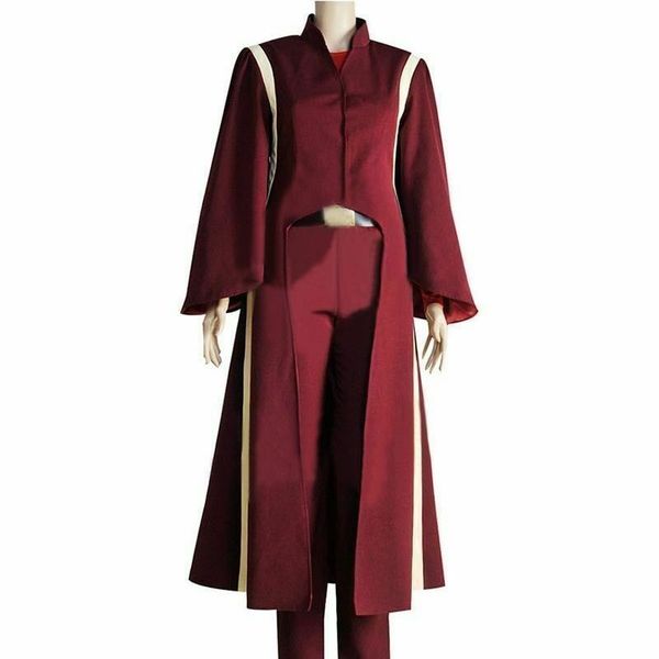 

новый падме амидала косплей полный комплект halloween uniform, Black;red