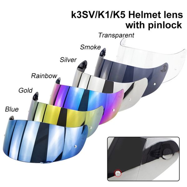 

шлем мотоцикла pinlock visor lens для k1k5sv оригинальный очки мотоцикл шлем линзы