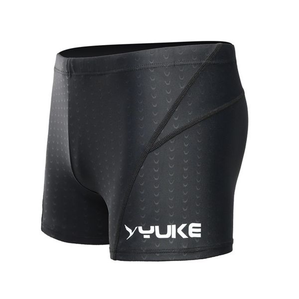 

beachwear polyester swimwear soft fashion black come with swimming cap bikini swimming pants men's swimwear children beach