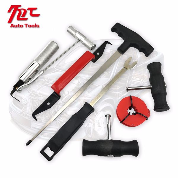 

7pcs windscreen removal set auto glass removal tool set