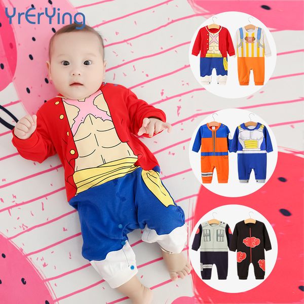 

cartoon baby jumpsuit spring and autumn summer-year-old cartoon series long-sleeved baby romper cotton baby bag fart clothes, Blue