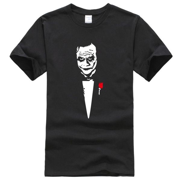 

new arrival 2019 summer t-shirt men joker heath ledger why so serious men's tshirt cotton harajuku hipster quality t-shirt, White;black