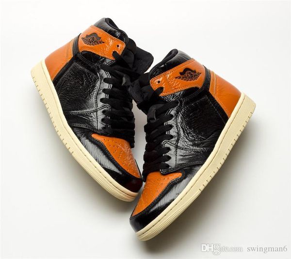 

лучшей аутентичный air high og 1 расколотого backboard 3,0 черного баскетбола обуви 1s оранжевых гофрированные ретро мужчины спорт кроссовки