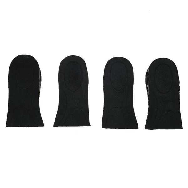 

4 x pvc sole growing heel black for women men 5cm