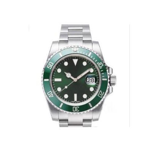 

luxury men watch men watch automatic mechanical watch 40mm 116610 ceramic bezel waterproof 30m sapphire wristwatch, Slivery;brown