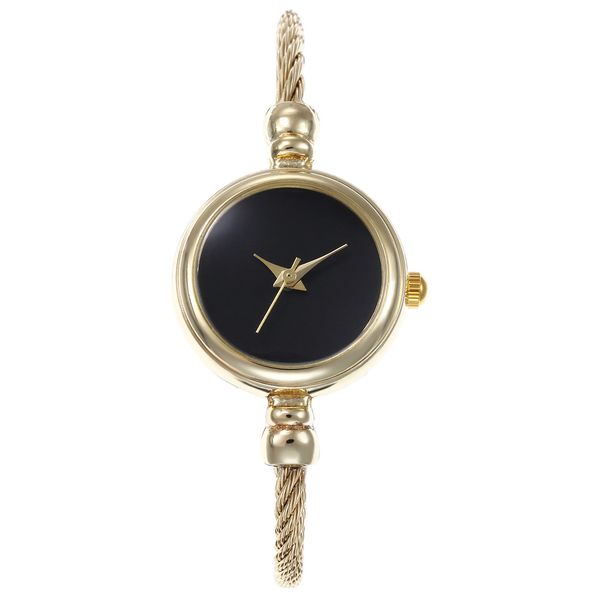 

new ladies 'alloy wire strap bracelet watch chic fresh students casual fashion watch women, Slivery;brown